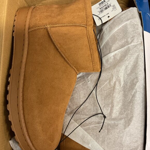 NWB Arizona Jean Co Womens Slater Flat Heel Winter Boots Brown Size 9 MSRP $60 - Picture 5 of 6